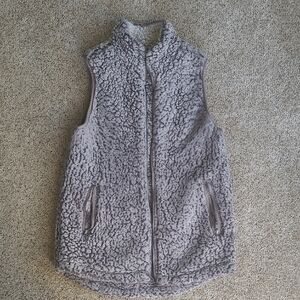 Thread & Supply Charcoal Teddy Vest